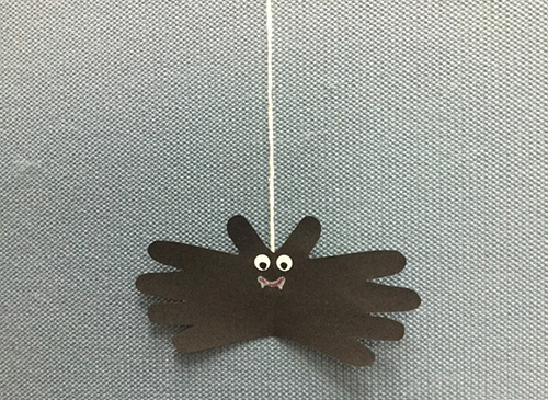 Handprint Flying Bat